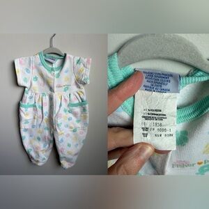 Fisher-Price Baby Romper with Pastel Prints